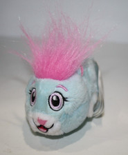 Zhu Zhu Pets Merritt 4" Hamster Toy Sounds No Movements Blue Pink Furry Plush