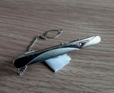 TIE CLIP 6CM - METALLIC (BRAND NEW)