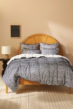 Anthropologie Textured Cressida Quilt Size Full