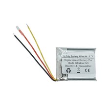 400mAh 3.7V Replacement Battery For Rode Wireless GO Receiver  Transmitter