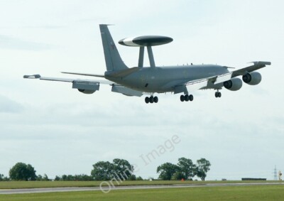Photo 6x4 Royal Air Force E-3D Sentry AEW1 Waddington/SK9864 Performing  c2005