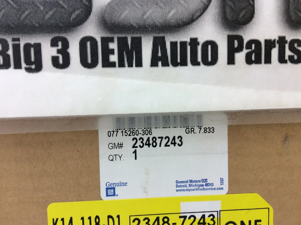 Chevrolet Impala 2014-2016 parachoques delantero radiador rejilla obturador nuevo OEM 23487243 Foto 4 de 4
