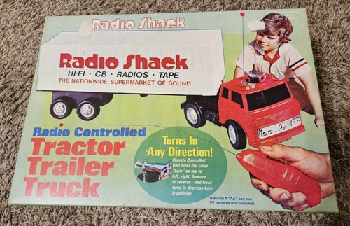 Vintage Collectible Radio Shack Tractor Trailer Truck - Remote Control NOS VKTP - Picture 3 of 9