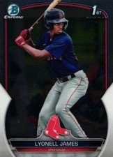 2023 Bowman #BCP-118 Lyonell James Chrome Prospects