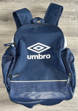 Umbro Niebieski plecak 2 duże przegródki / 2 kieszenie boczne. (M)