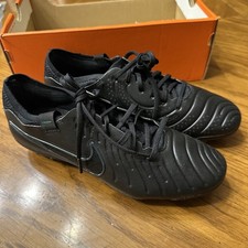 Nike Tiempo Legend 10 Elite Fg Black-Black Sz 6.5 Mens /Womens Sz 8 DV4328-002