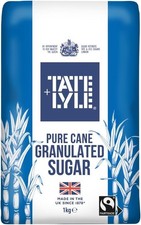 Tate & Lyle Fairtrade Granulated Sugar, 1kg
