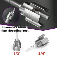 PVC Pipe Threader Kit Integrated Internal  External Pipe Threading-Tool Kit