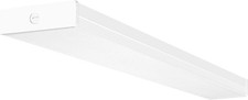hykolity 4FT LED Wraparound 40W 4400lm 4000K Flush Mount Garage Shop Light