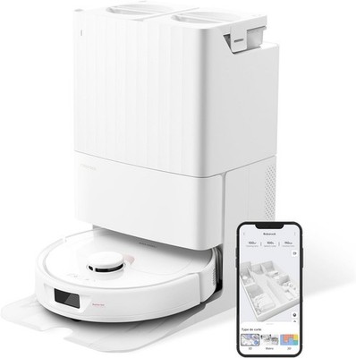 Roborock Qrevo Saugroboter mit Wischfunktion Absaugstation 5500 Pa Saugkraft