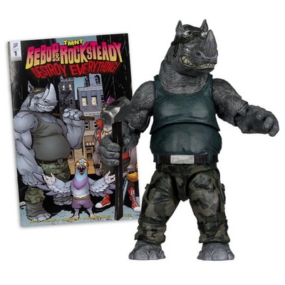 Rocksteady Teenage Mutant Ninja Turtles Page Punchers Wave 2