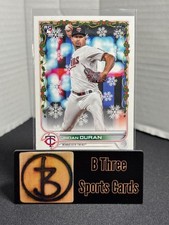 JHOAN DURAN 2022 Topps Holiday #HW195 RC Rookie Minnesota Twins A2314