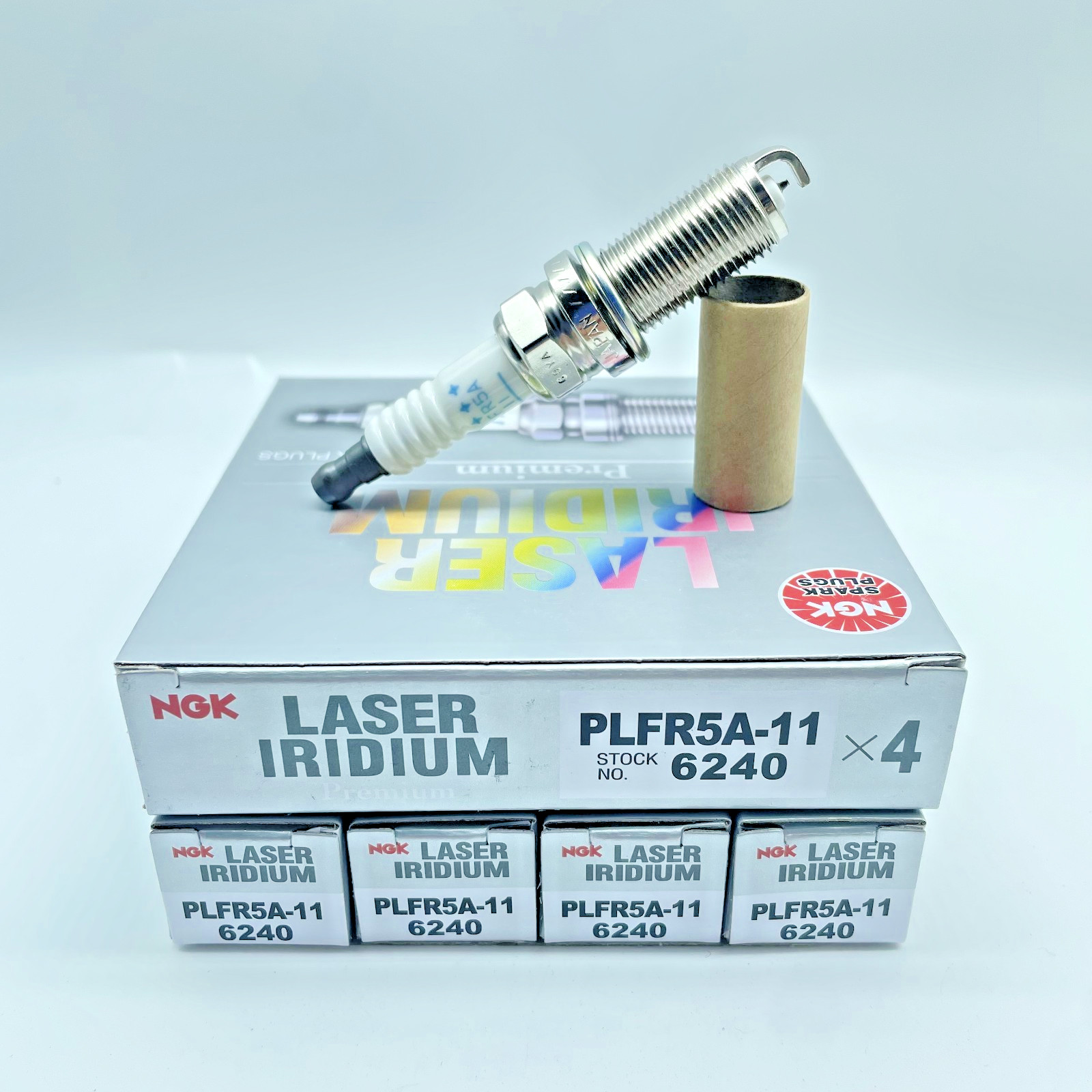Set of 8 PC NGK Laser Iridium Spark Plugs PLFR5A11 6240 For Nissan TITAN 5.6L V8