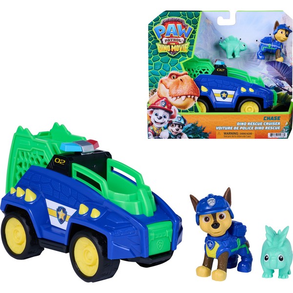 Spin Master Paw Patrol: Der Dino Film - Chases Dino-Rettungs-Cruiser-image
