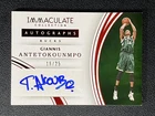 2015-16 Panini Immaculate Giannis Antetokounmpo Red Auto /25