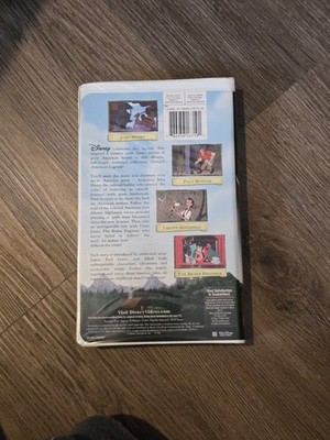 Walt Disney American Legends VHS Animation NTSC James Earl Jones