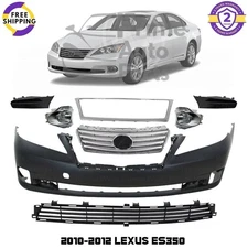 Front Bumper Cover Fascia & Grille Assembly Kit For 2010-2012 Lexus ES350