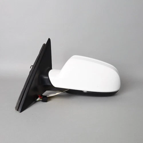 2010-2016 Audi A4 Door Mirror Left Side View Ibis White OEM Used
