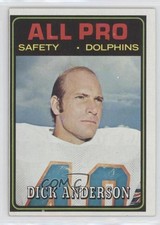 1974 Topps Dick Anderson #142 0nr3