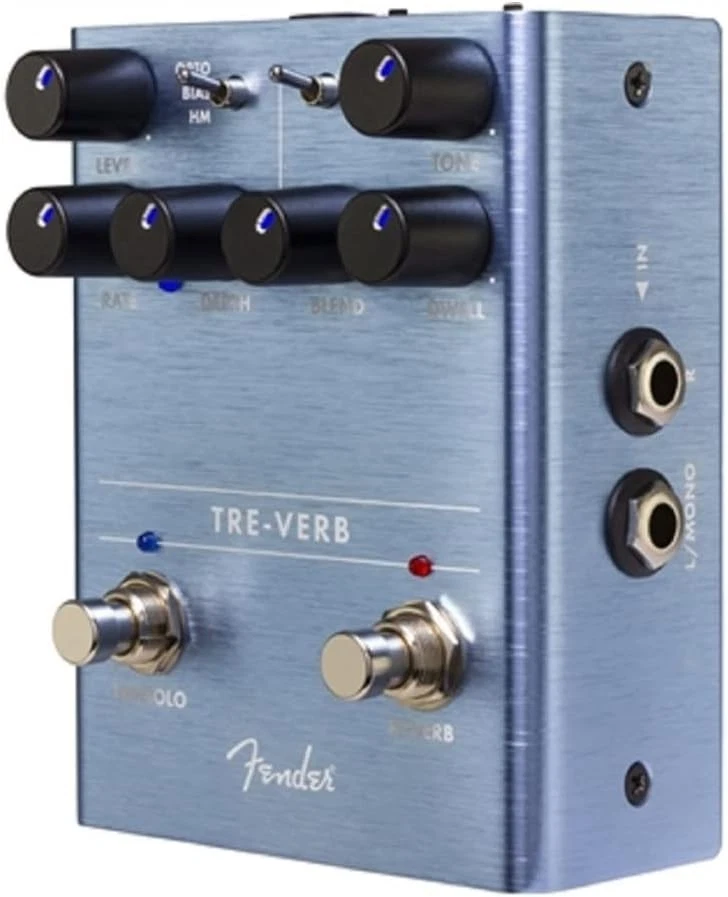 Fender Tre-Verb Digital Reverb Tremolo Guitar Effects Pedal New - Image 4 of 4