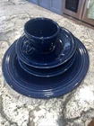 Fiestaware COBALT 5-Piece Place Setting Pre-owned