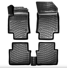 Tappetini auto set 4 pz. Citroen C3 Aircross 2017- 2024 Gomma a Vaschetta