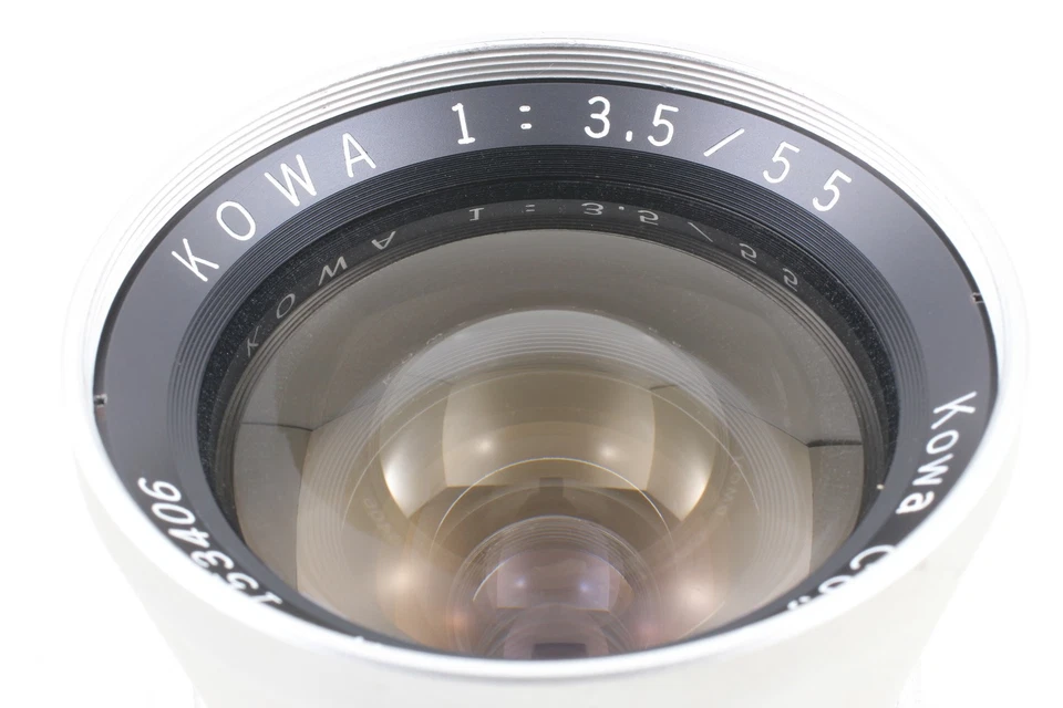 [Exc+5] Lente gran angular KOWA SIX 55 mm f/3,5 para cámara de formato medio de JAPÓN Foto 4 de 4
