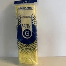 Cellulose Spongemop Refill Type G Yellow Long Lasting Sponge Mop - Made in USA 