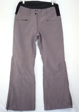 Polar Edge Pants Womens Medium Gray Softshell Fleece Lined Ski Snow Outdoor