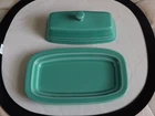 Discontinued Fiestaware Small/Standard Covered Butter Dish for East Coast Butter