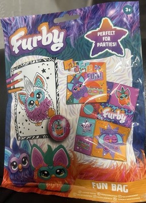 NEU OFFIZIELLE FURBY TOYS FUN TASCHE GEBURTSTAG WEIHNACHTEN PARTY GEFÜLLT PARTYTÜTE IDEEN