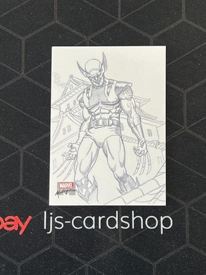 2022 Marvel Masterpieces Wolverine Preliminary Art J1