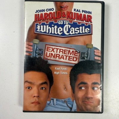 Harold & Kumar Go to White Castle DVD 2004 Extreme Unrated John Cho Kal Penn