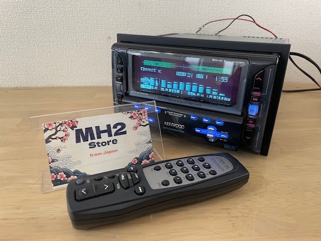 KENWOOD DPX-930WMP 2DIN Car Audio CD MD Player MP3 WMA DSP Operation confirmed