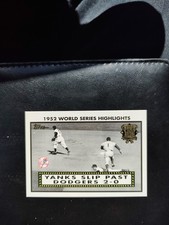 2002 Topps - 1952 World Series Highlights New York Yankees #52WS-4 (02)