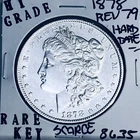 1878 REV 79 MORGAN SILVER DOLLAR HI GRADE U.S. MINT RARE KEY DATE COIN 8635