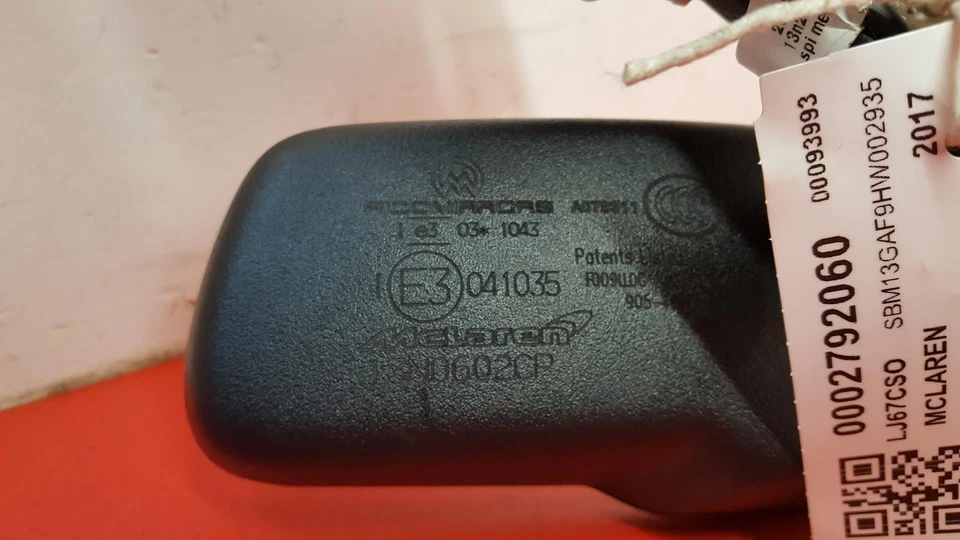 Mclaren 570GT 2017 cupé de 2 puertas espejo retrovisor interior 13N0602CP Foto 4 de 4