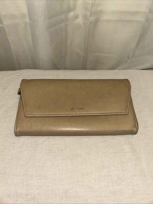 Matt And Nat Tan/Beige Vegan Leather Clutch