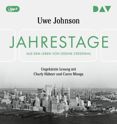 Jahrestage. Aus dem Leben von Gesine Cresspahl | Uwe Johnson | deutsch