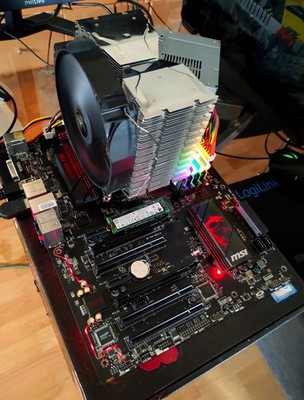 MSI Z170A Gaming M3 Mainboard + I3 CPU + Alpenföhn Brocken 2
