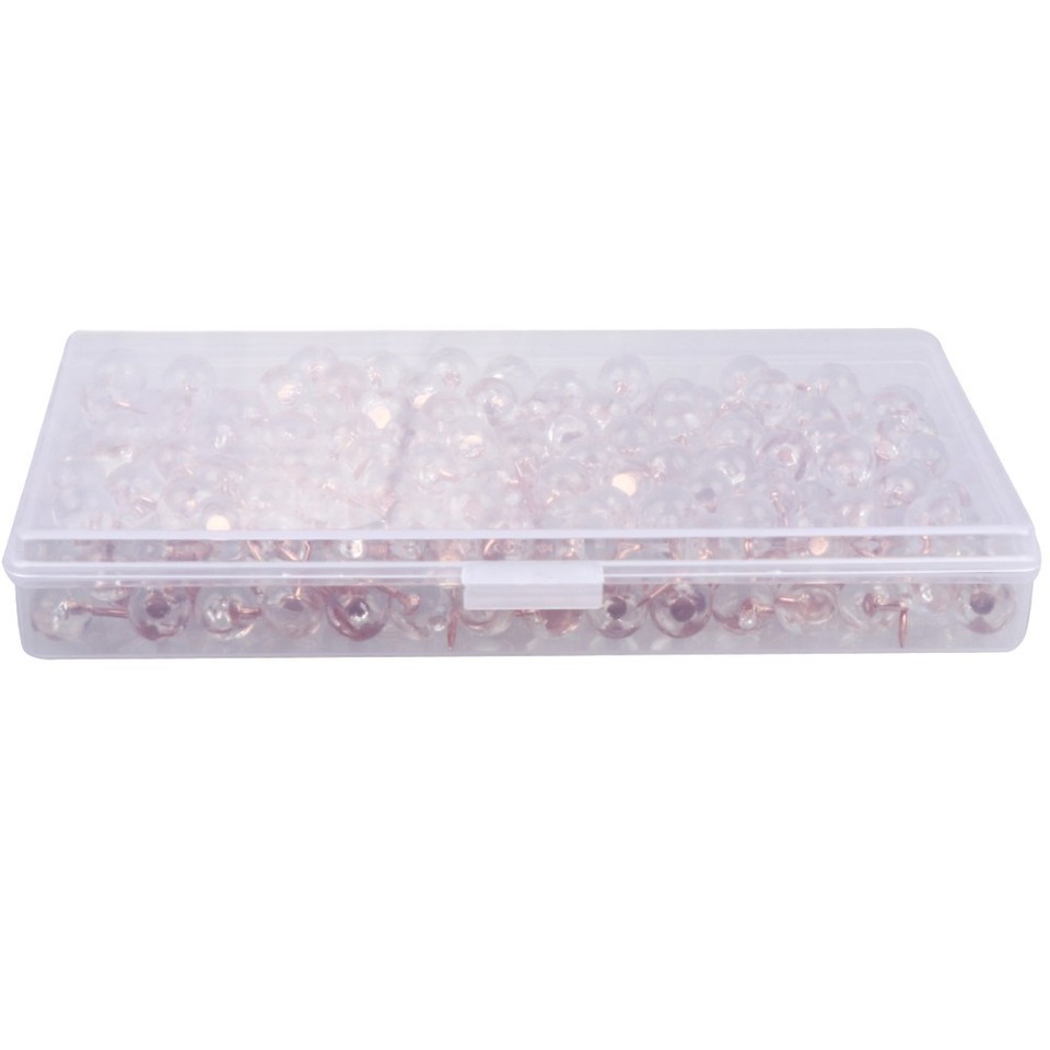 200Pcs Home Office Pushpins Yellow Map Tacks for Calendars and Lists ...