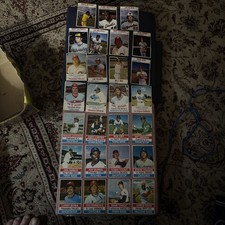 75-76-77and 1978 Topps Hostess Snack Cakes Baseball Trading Cards, 33 Cards