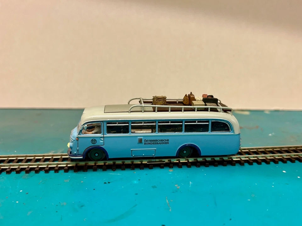 Schienenbus Triebwagen Straßenbahn Modell Tram H0m Sound - Bild 2 von 4