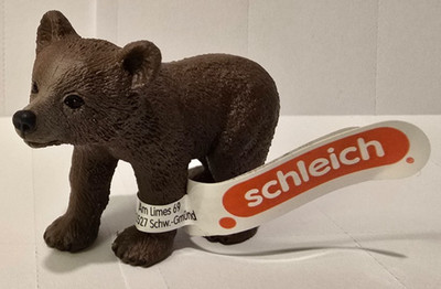 Schleich 2025 - Wild Life - Grizzlybär Baby - NEU mit Fähnchen 17121