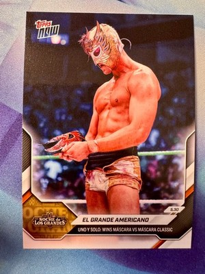 2026 Topps NOW WWE #61 El Grande Americano PR4598 Card Base Near Mint