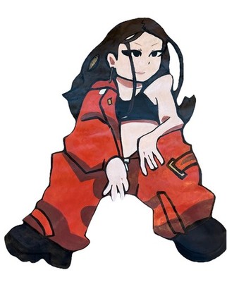 Le Seraffim x FNF Poster ( Yunjin Version)