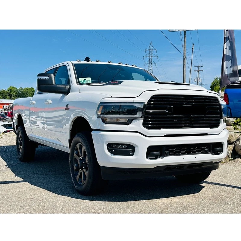 Gloss Black Front Grille Grill Assembly For 2019-2024 Ram 2500 3500 4500 Laramie - Image 2 of 4