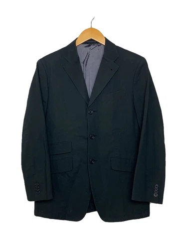 Giacca BURBERRY BLACK LABEL 3B S BLK BME80 200 09 cotone nero dal Giappone_234