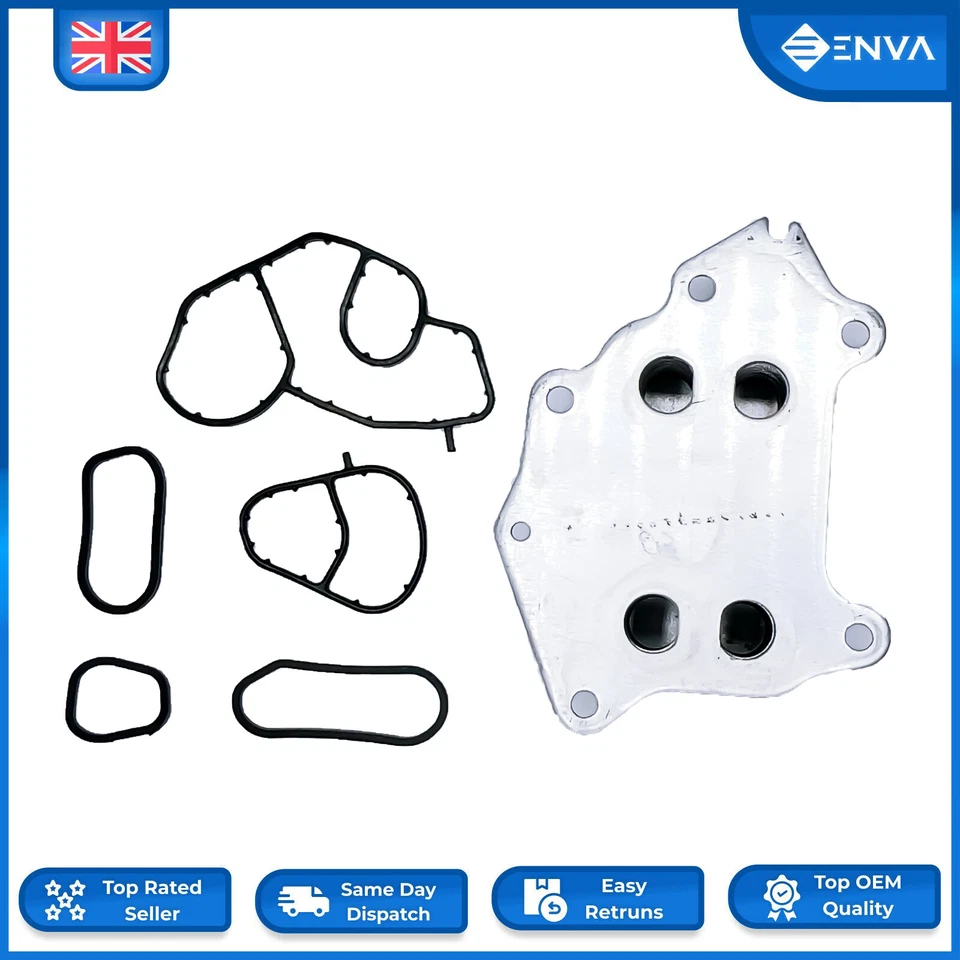 Oil Cooler For Peugeot 206 207 208 2008 301 307 308 3008 407 4008 508 5008 HDi - Image 4 of 4