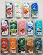 18 Glade Wax Melts Air Freshener Scented Refills (Pick Yours) Variety 3 New Pack